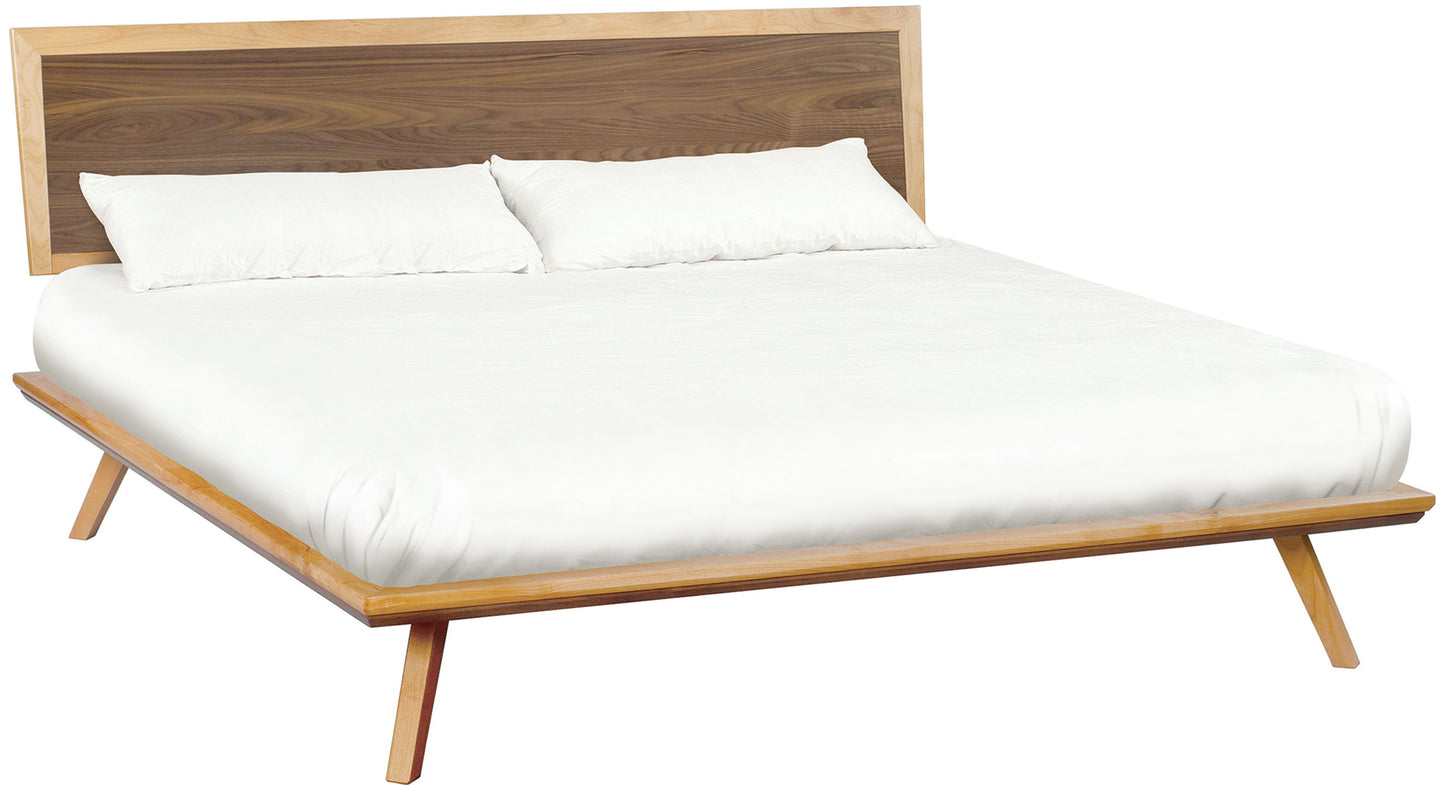 Addison - King Adjustable Headboard Platform Bed - Natural