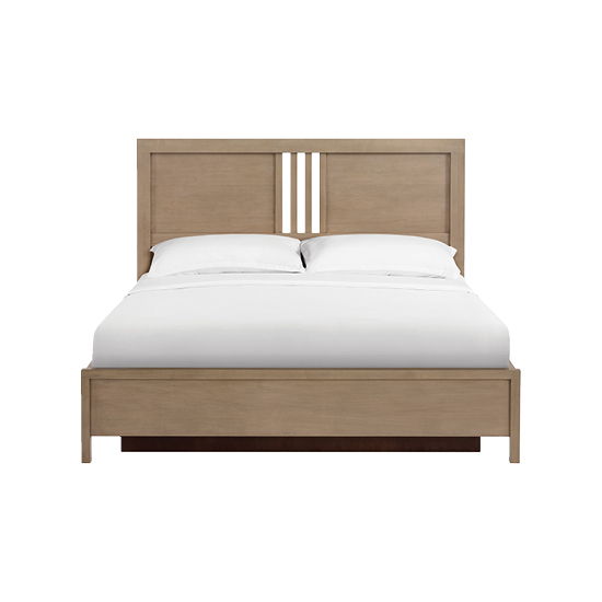 Bailey - King Storage Bed - Almond