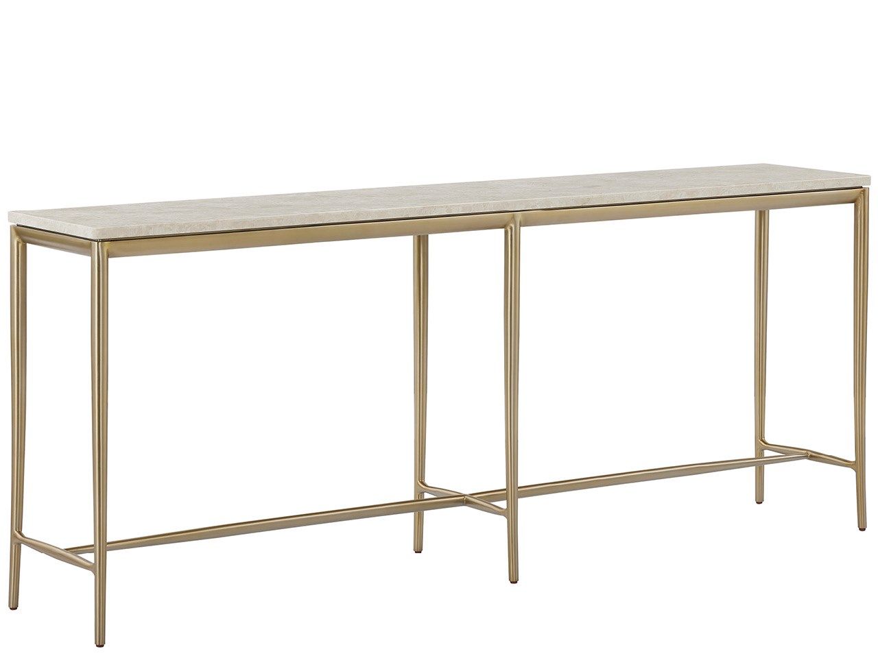 Velora - Amalfi Console - Beige / Desert Gold