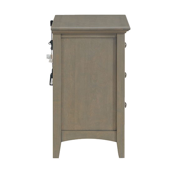 McKenzie - 3-Drawer Nightstand - Fieldstone