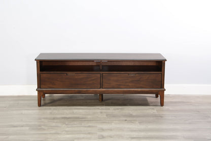 3660Cb - Modern TV Stand With Storage Drawers - Coffee Bean