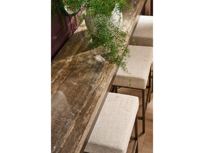 Montclair - Console Stools - Beige / Light Brown