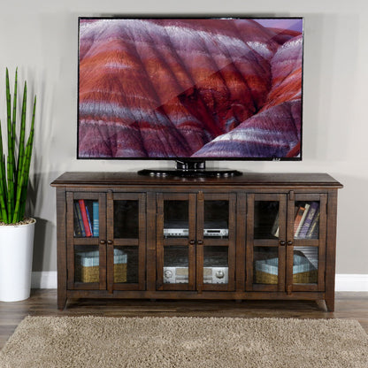 Homestead - 70" TV Console - Tobacco Leaf
