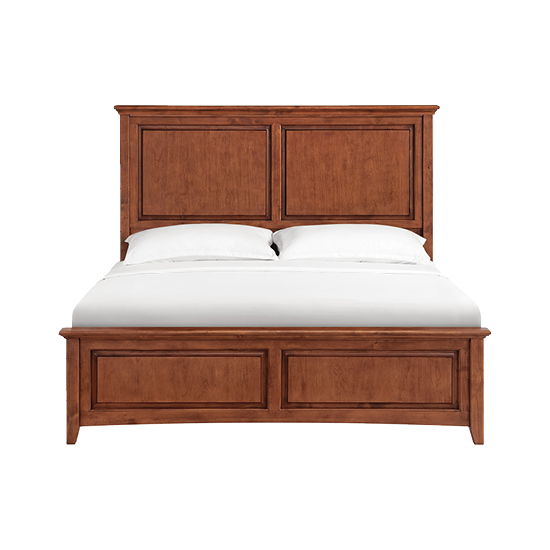 McKenzie - California King Premier Storage Bed - Glazed Antique Cherry