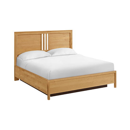 Bailey - King Storage Bed - Natural