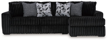 Midnight-Madness - 2 Piece Sectional