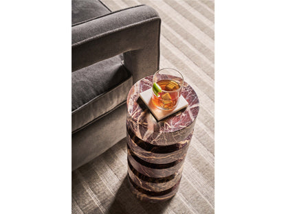 Modern - Cerise Spot Table - Dark Brown