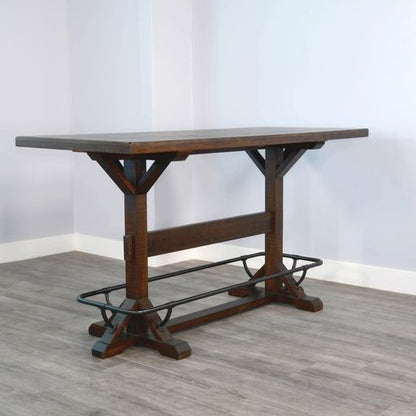 Homestead - Rectangular Pub Table - Tobacco Leaf