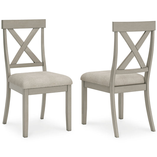 Parellen - Dining UPH Side Chair (Set of 2) - Gray