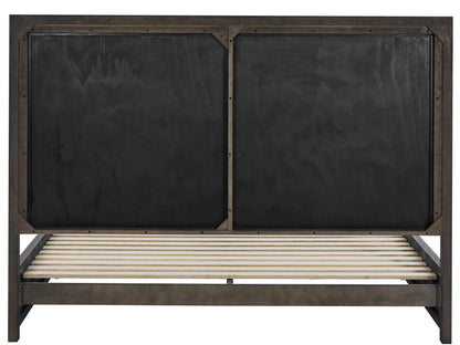 Modern - Panel Bed - Two-Tone