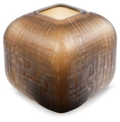 Capard - Indoor/Outdoor Vase - 8" - Brown