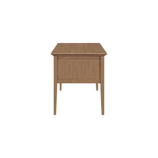 McKenzie - 4-Drawer Desk - Pecan