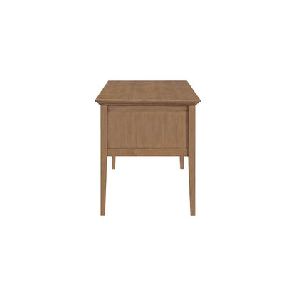 McKenzie - 4-Drawer Desk - Pecan