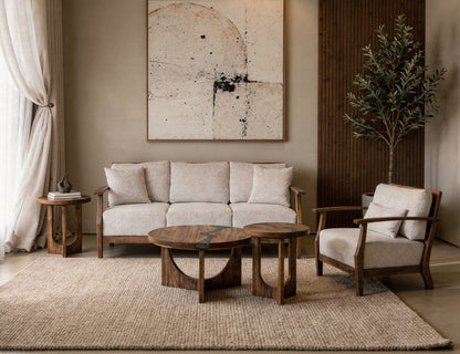 Forest - Armchair - Brown / Beige