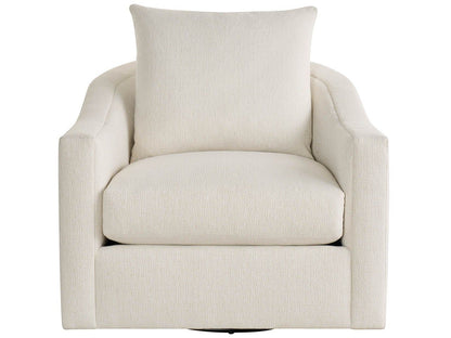 Eli - Swivel Chair - White