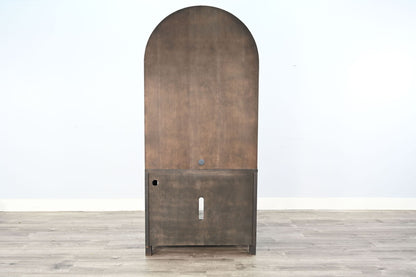 Chill Arch Bookcase With 33" Fireplace Option