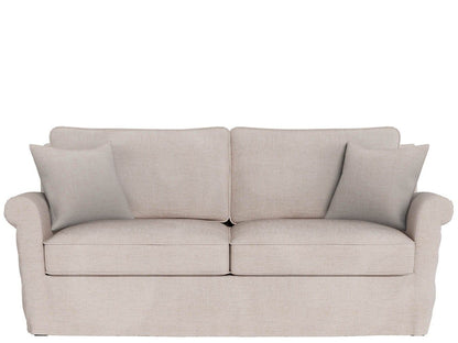 Clermont - Slipcover Apartment Sofa, Special Order - Beige