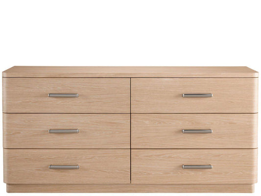 Modern - Six Drawer Dresser - Light Brown