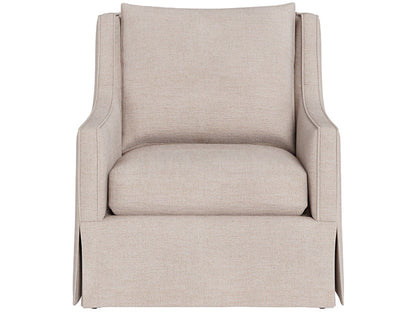 Hudson - Skirted Petite Chair, Special Order - Beige