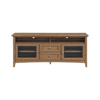 McKenzie - 64'' W Sound Bar Media Console - Pecan