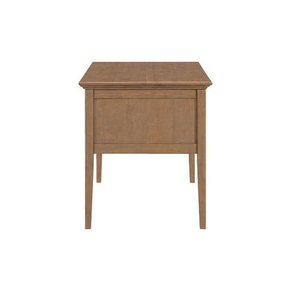 McKenzie - 3-Drawer Desk - Pecan