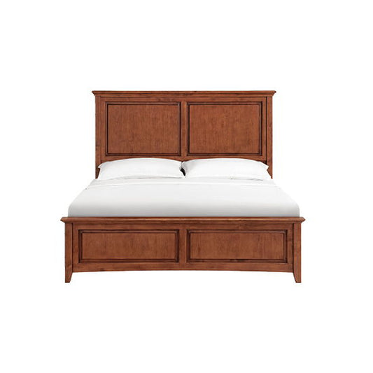 McKenzie - California King Premier Bed - Glazed Antique Cherry