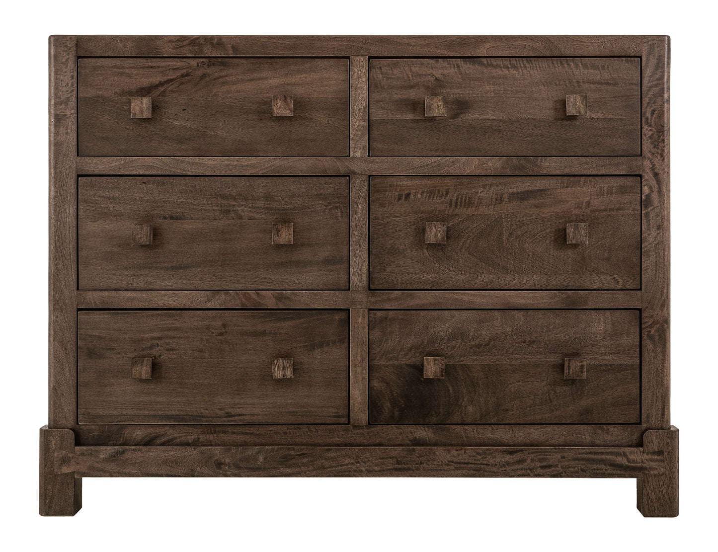 Atenas - 6-Drawer Dresser - Brown