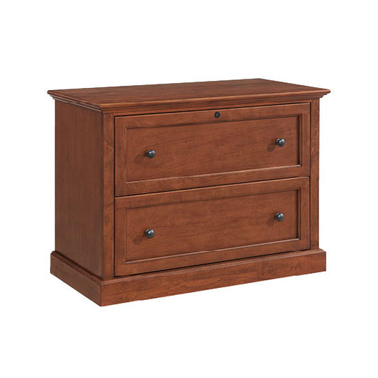 McKenzie - Lateral File Cabinet - Glazed Antique Cherry