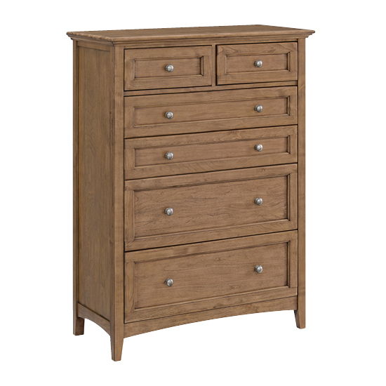 McKenzie - 6-Drawer Chest - Pecan