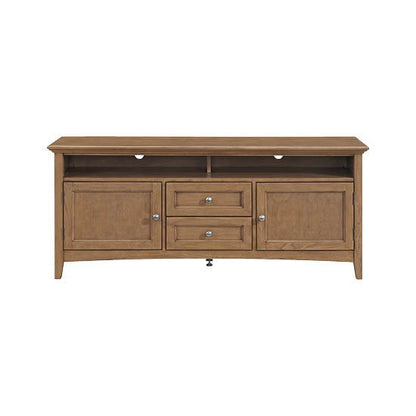 McKenzie - 64'' W Sound Bar Media Console - Pecan