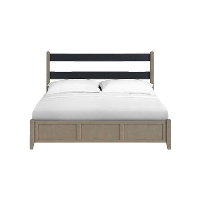 McKenzie - King Upholstered Panel Bed - Fieldstone