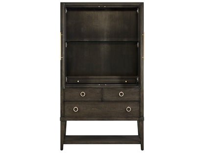 Fenwick - Bar Cabinet - Dark Brown