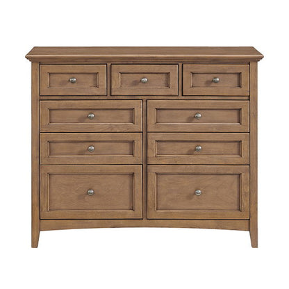McKenzie - 9-Drawer Dresser - Pecan
