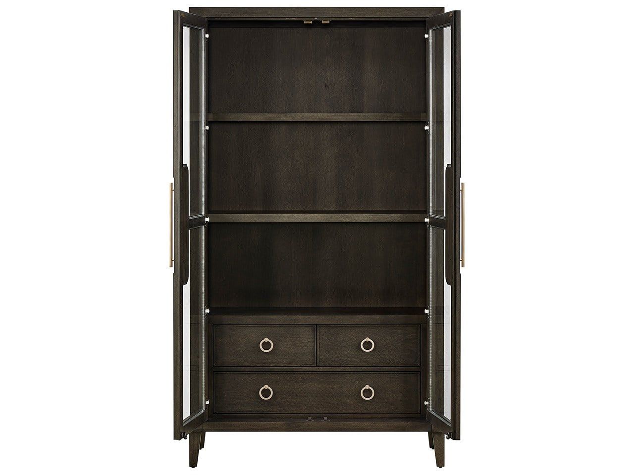 Fenwick - Display Cabinet - Dark Brown