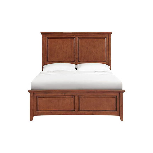 McKenzie - Queen Premier Bed - Glazed Antique Cherry