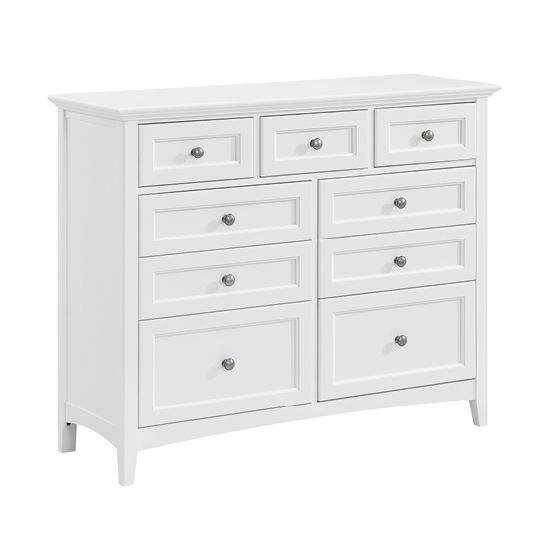McKenzie - 9-Drawer Dresser - Snowbound