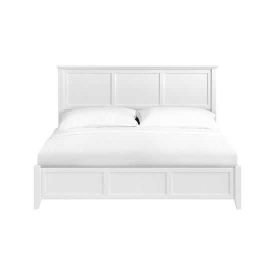 McKenzie - King Classic Storage Bed - Snowbound