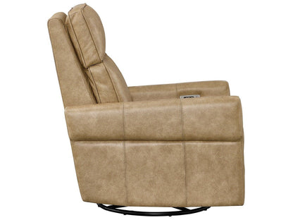 Jaxon - Swivel Glider Recliner - Luminance Caribou