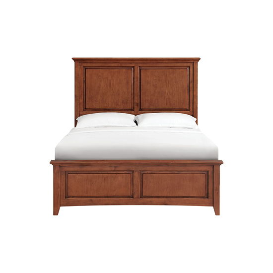 McKenzie - Queen Premier Bed - Glazed Antique Cherry