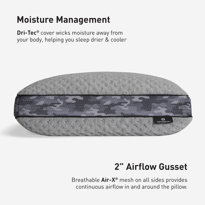 Quest Performance - Standard Medium-Soft Support Pillow For Warm Sleepers
