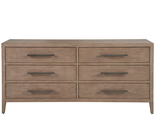 Modern - Cove Drawer Dresser - Dark Brown