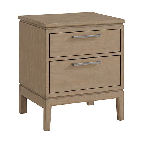 Bailey - 2-Drawer Nightstand - Almond