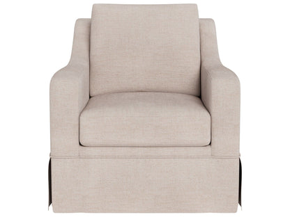 Filmore - Skirted Swivel Chair, Special Order - Beige