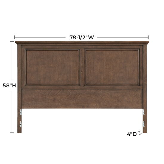 McKenzie - California King Premier Headboard - Java
