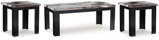 Jazmore - Occasional Table Set (Set of 3) - Dark Brown