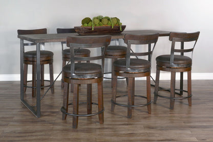 Newport - Full Back Counter Height Friendship Set