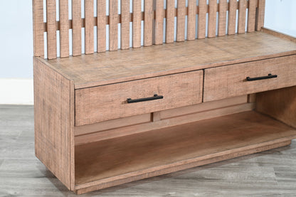 Eliza - Hall Tree With Bench