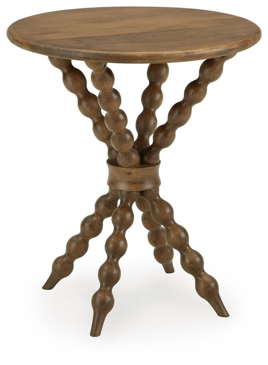 Jadner - Accent Table - Light Brown