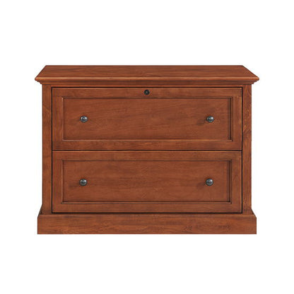McKenzie - Lateral File Cabinet - Glazed Antique Cherry