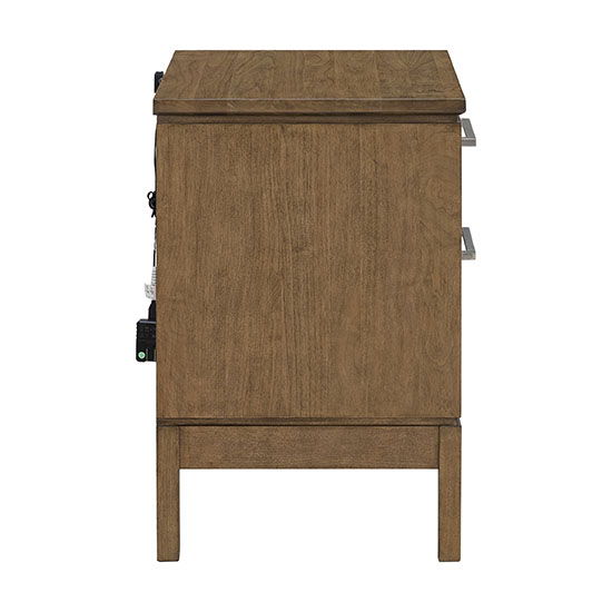 Bailey - 2-Drawer Nightstand - Nutmeg